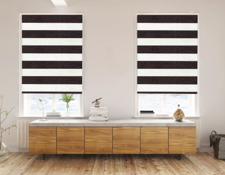 brown zebra shades product image